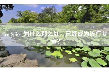 Ice Spice 为什么那么红，已经成为流行女帝？