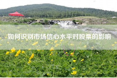 如何识别市场信心水平对股票的影响