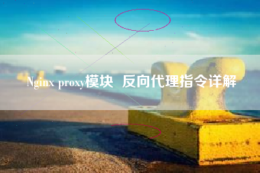 Nginx proxy模块  反向代理指令详解