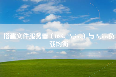 搭建文件服务器（OSS、Nginx）与 Nginx负载均衡