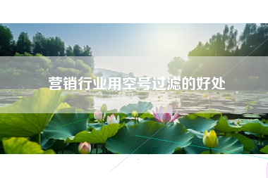营销行业用空号过滤的好处
