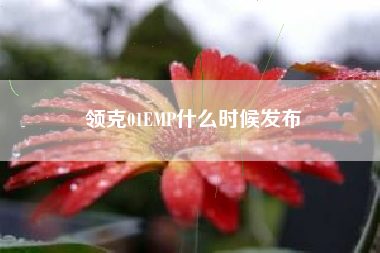 领克01EMP什么时候发布 领克01EMP什么时候发布