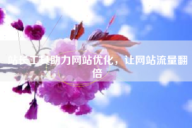 站长工具助力网站优化，让网站流量翻倍