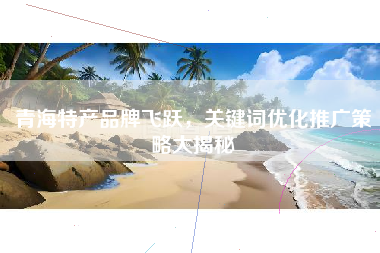 青海特产品牌飞跃，关键词优化推广策略大揭秘