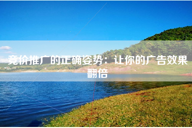 竞价推广的正确姿势：让你的广告效果翻倍