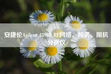 安捷伦Agilent 4396B RF网络、频谱、阻抗分析仪