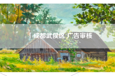 「成都武侯区 广告审核