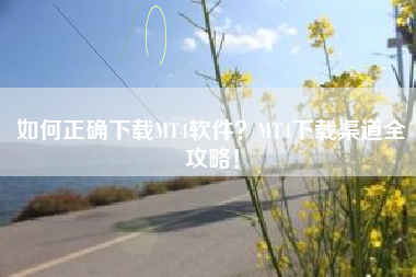 如何正确下载MT4软件？MT4下载渠道全攻略！