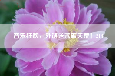 音乐狂欢，外链送歌破天荒！214