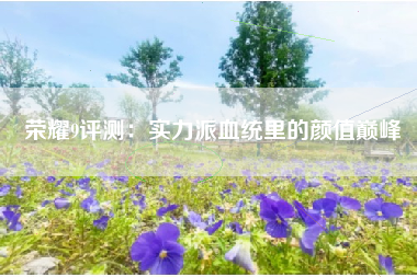 荣耀9评测：实力派血统里的颜值巅峰