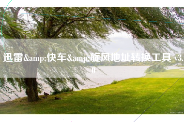 迅雷&快车&旋风地址转换工具 v3.0 迅雷&快车&旋风地址转换工具 v3.0