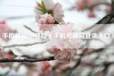 手机邮箱139登陆（手机号邮箱登录入口）