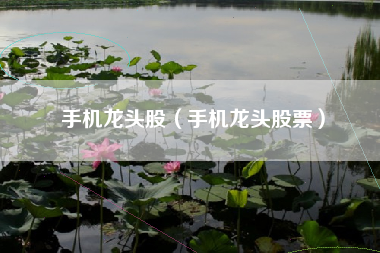 手机龙头股（手机龙头股票）