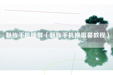 魅族手机换屏（魅族手机换屏幕教程）