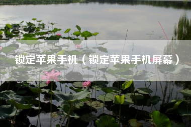 锁定苹果手机（锁定苹果手机屏幕）