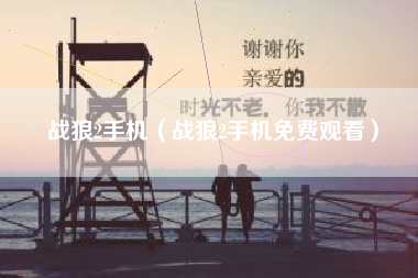 战狼2手机（战狼2手机免费观看）
