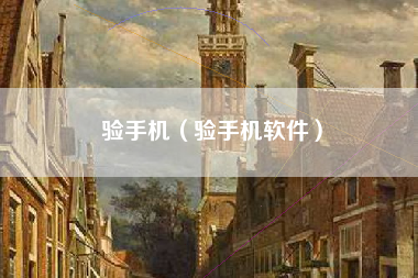 验手机（验手机软件）