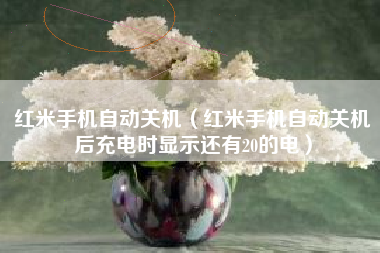 红米手机自动关机（红米手机自动关机后充电时显示还有20的电）