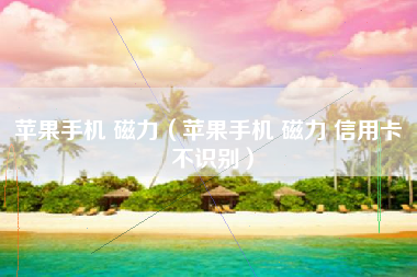 苹果手机 磁力（苹果手机 磁力 信用卡 不识别）