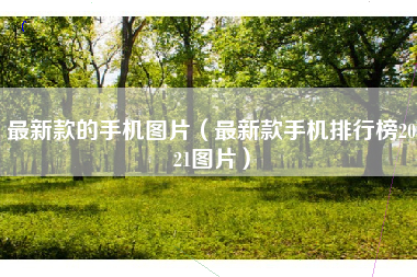 最新款的手机图片（最新款手机排行榜2021图片）