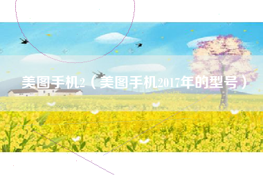 美图手机2（美图手机2017年的型号）