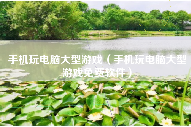 手机玩电脑大型游戏（手机玩电脑大型游戏免费软件）