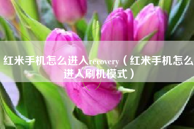 红米手机怎么进入recovery（红米手机怎么进入刷机模式）