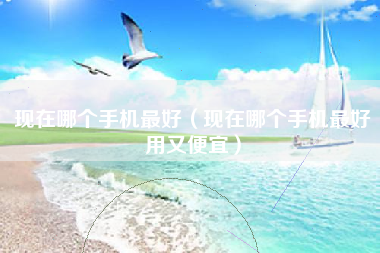 现在哪个手机最好（现在哪个手机最好用又便宜）