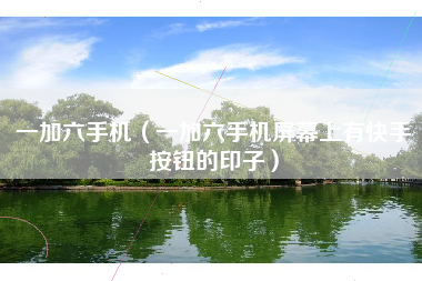 一加六手机（一加六手机屏幕上有快手按钮的印子）