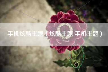 手机炫酷主题（炫酷主题 手机主题）