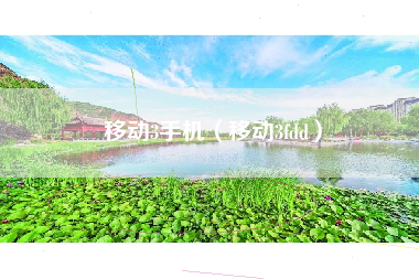 移动3手机（移动3fdd）