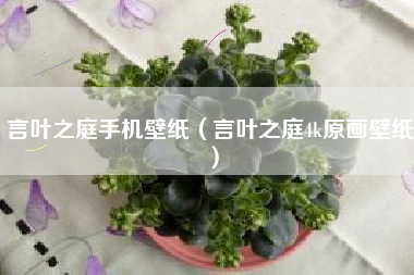 言叶之庭手机壁纸（言叶之庭4k原画壁纸）
