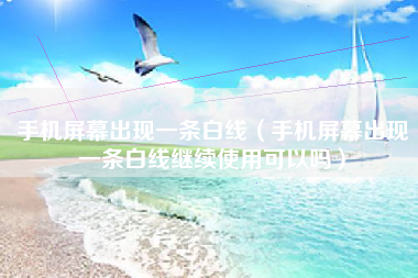 手机屏幕出现一条白线（手机屏幕出现一条白线继续使用可以吗）
