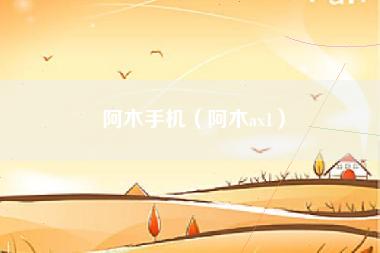 阿木手机（阿木ax1）