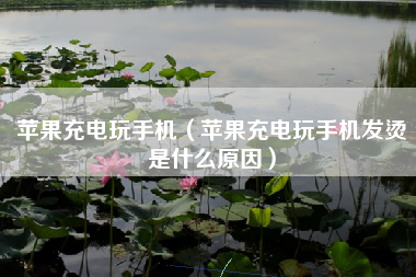 苹果充电玩手机（苹果充电玩手机发烫是什么原因）