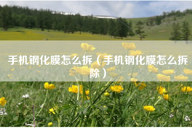 手机钢化膜怎么拆（手机钢化膜怎么拆除）