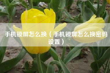 手机锁屏怎么换（手机锁屏怎么换密码设置）