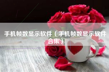 手机帧数显示软件（手机帧数显示软件合集）