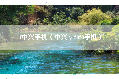 f中兴手机（中兴ⅴ2020手机）