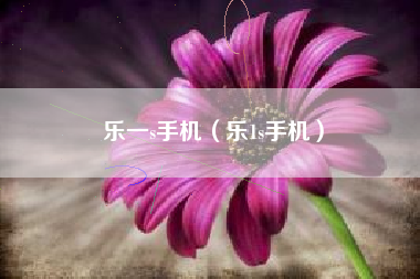 乐一s手机（乐1s手机）