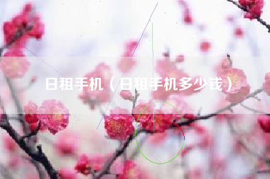 日租手机（日租手机多少钱）