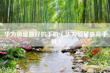 华为销量最好的手机（华为销量最高手机）