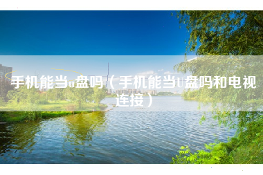 手机能当u盘吗（手机能当U盘吗和电视连接）