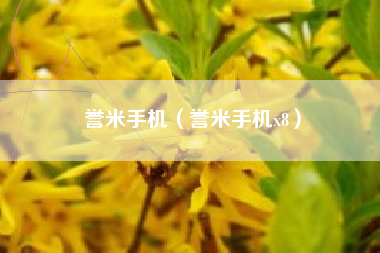 誉米手机（誉米手机x8）