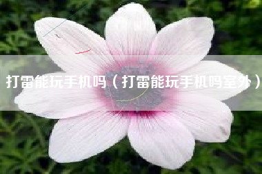 打雷能玩手机吗（打雷能玩手机吗室外）