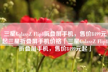 三星GalaxyZ Flip4折叠屏手机，售价8499元起三星折叠屏手机价格「三星GalaxyZ Flip4折叠屏手机，售价8499元起」