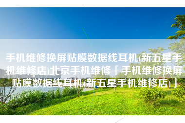 手机维修换屏贴膜数据线耳机(新五星手机维修店)北京手机维修「手机维修换屏贴膜数据线耳机(新五星手机维修店)」