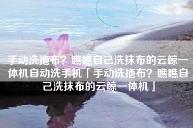 手动洗拖布？瞧瞧自己洗抹布的云鲸一体机自动洗手机「手动洗拖布？瞧瞧自己洗抹布的云鲸一体机」