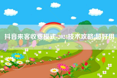 抖音来客收费模式 2024技术攻略!超好用