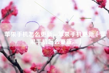 苹果手机怎么更新ios苹果手机更新「苹果手机怎么更新ios」
